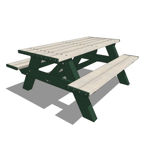 DOGIPARK® 6' Poly Picnic Table ( 7791-GS )