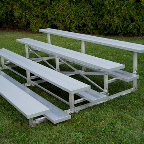 CAD Drawings National Recreation Systems, Inc. 4 Row Standard Low Rise Bleachers ( NB-0415ALRSTD )