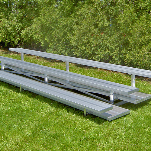 CAD Drawings National Recreation Systems, Inc. 3 Row Preferred Low Rise Bleachers ( NB-0315ALRPRF )