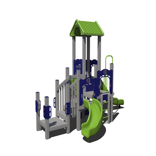 CAD Drawings Superior Recreational Products | Playgrounds Ages 2-5: R3-10069