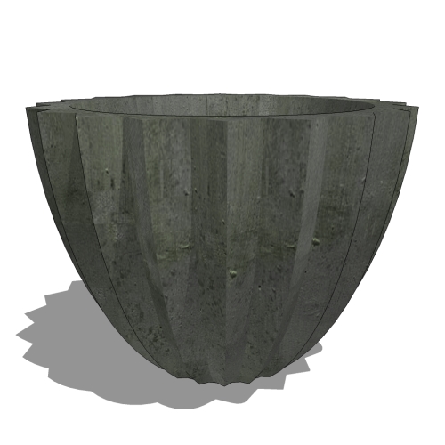 CAD Drawings BIM Models Kornegay Design LLC Mex Bold Series Planter