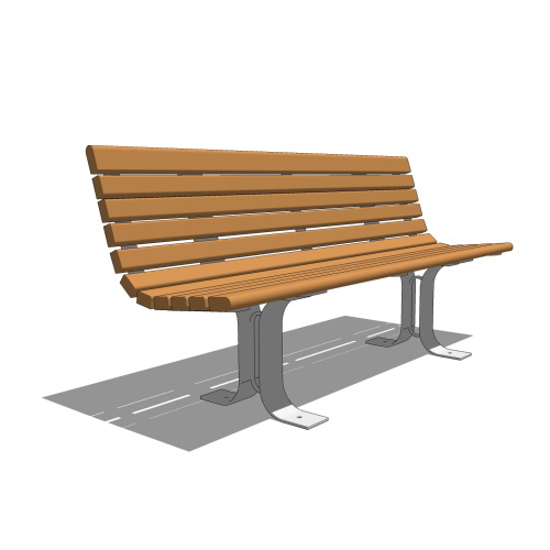 EP 1423-BN: Bench With Backrest