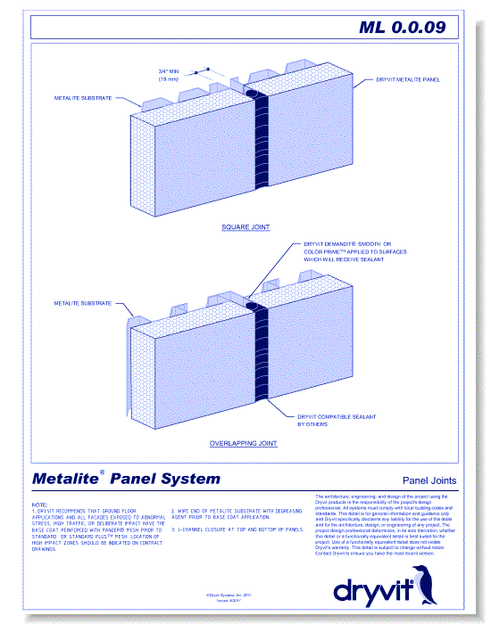 Tech 21 Systems: Panel Joints 
