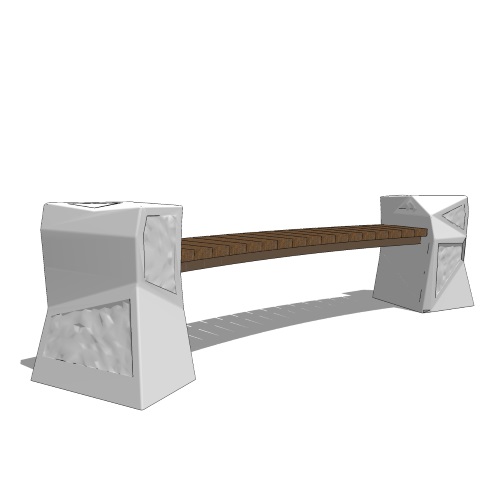 Facet™ Forms Bench Single