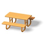 View Poly Picnic Table
