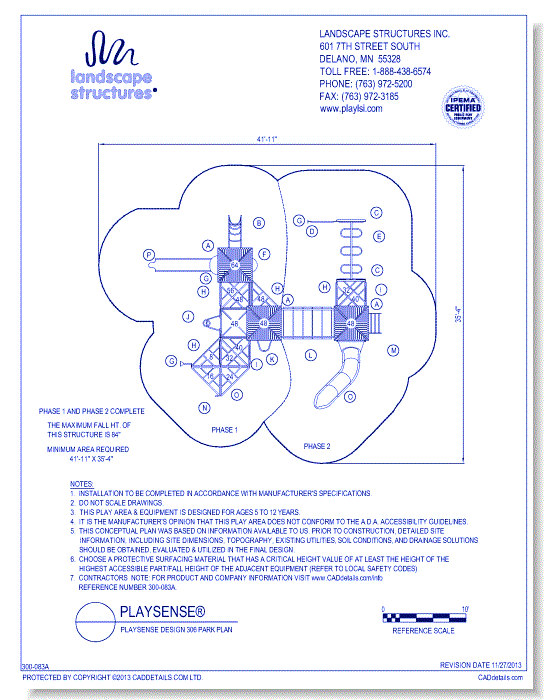 PlaySense Design 306  Park Plan