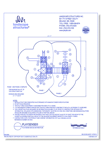 PlaySense Design 306  Park Plan