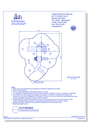 PlaySense Design 33 EZ Park Plan