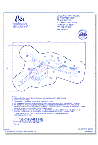 Evos Design 1924 Park Plan