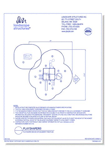 PlayShaper Design 3076 Mulberry Park Plan