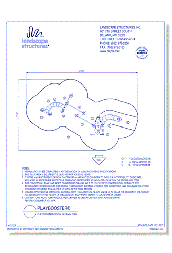 PlayBooster Design 3501 Park Plan