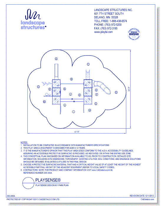 PlaySense Design 601 Park Plan