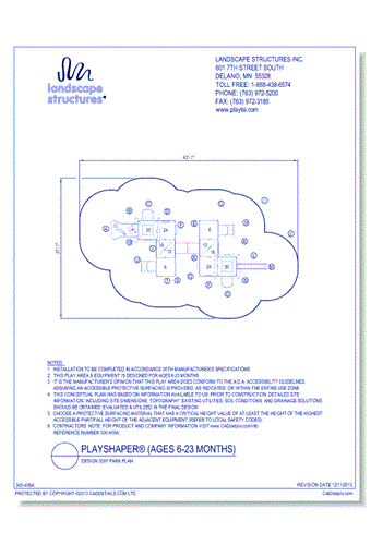 PlayShaper Design 3587 Park Plan