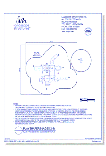 PlayShaper Design 3804 Washington Park Plan