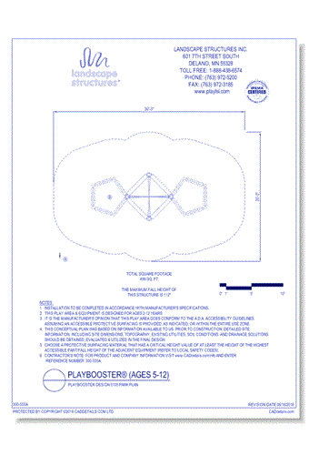 PlayBooster Design 5106 Park Plan