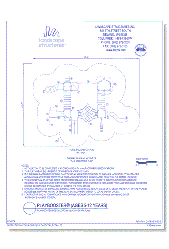 PlayBooster Design Jordan Meadows Park Plan
