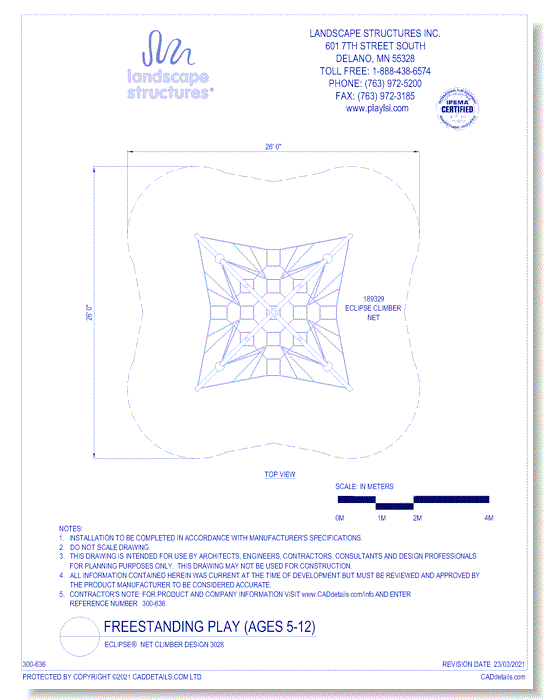 Eclipse® Net Climber Design 3028