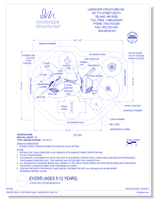 Gyroscopic Evos® Design 6479