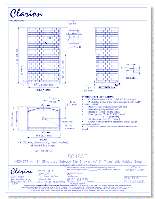 MP8048STR or MP8048STL