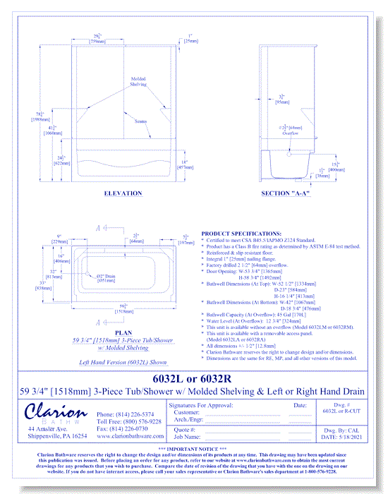 MP6032L or R