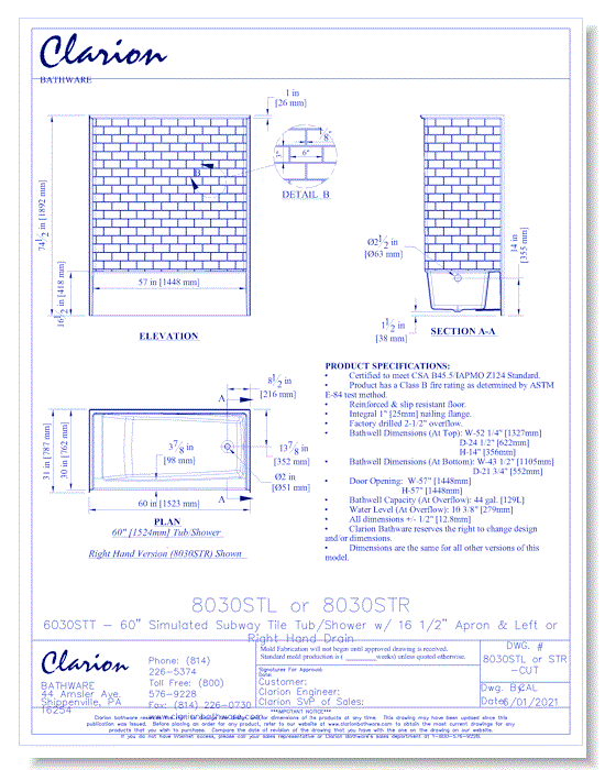 MP8030STL or STR