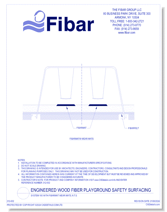 Fibar System 100 w/ FibarMat Wear Mats