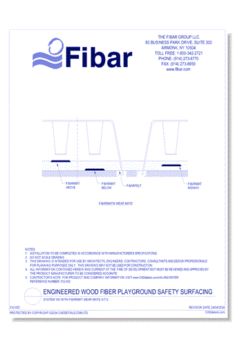 Fibar System 100 w/ FibarMat Wear Mats