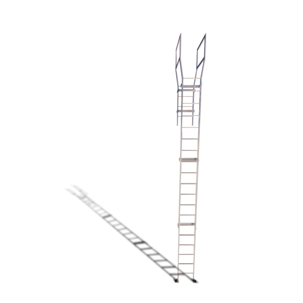 Exterior Roof Access Ladder: 563 Parapet Return