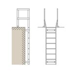 View Exterior Roof Access Ladder: 562 Roof Return