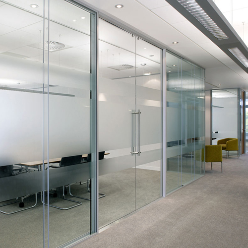 CAD Drawings BIM Models Avanti Systems USA Frameless Glass Partition Systems: Solare™ Acoustic Double Glazed - Architects Package