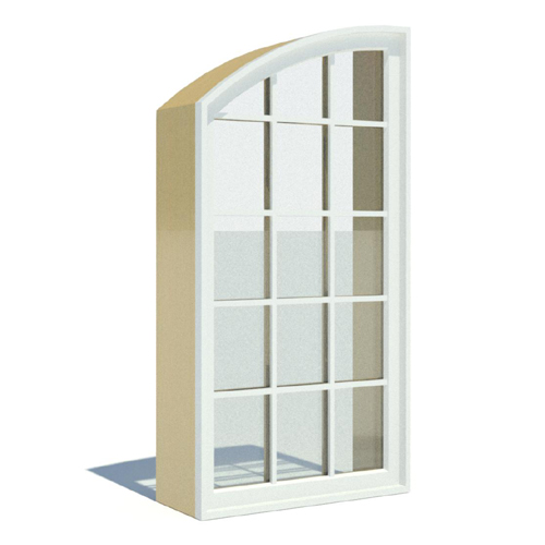 Mira Premium Series: Aluminum Clad Wood Window Arch Picture Window