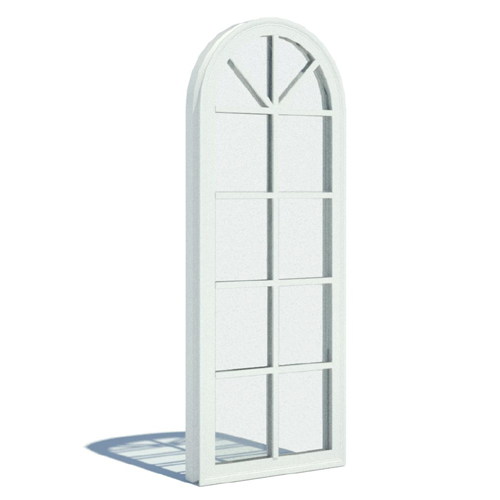 1100 Series: Windows Single Hung - Extended Half Round - Fixed