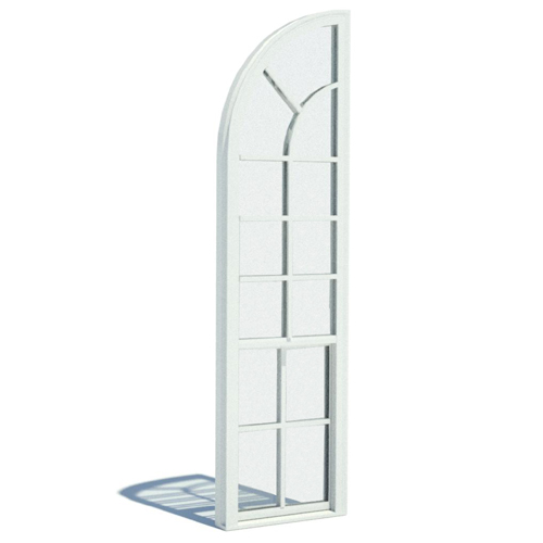 1100 Series: Windows Single Hung - Extended Quarter Round - Operable