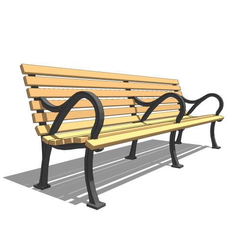 Hermann Park Bench ( 6740 )