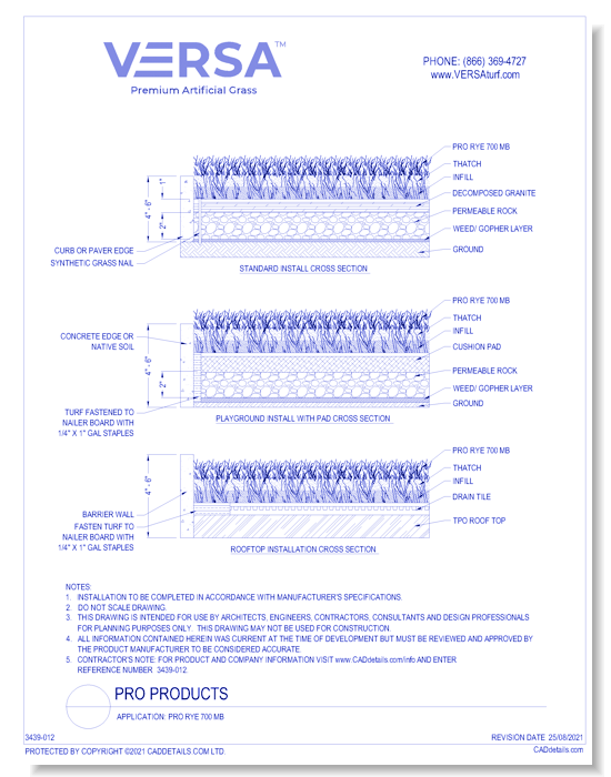Application: PRO RYE 700 MB