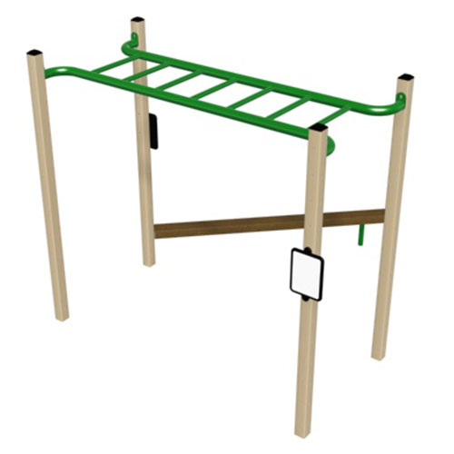 CAD Drawings Playcraft Systems Basics Horizontal Ladder Ballance Beam