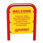 View 5-12 Playground Welcome Sign