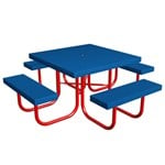 View 42" Square Picnic Table 