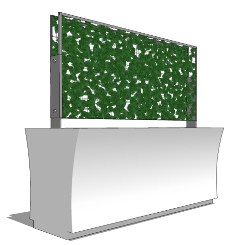  Greenscreen: Rectangular Planter