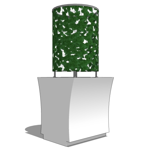 Greenscreen: Square Planter