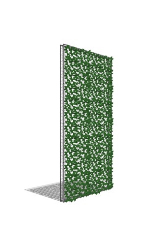 Bim Models Of Vegetated Wall Trellis Systems Caddetails - Living Plant Wall Revit