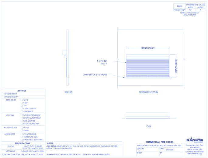 Commercial Fire Doors: FireCurtain