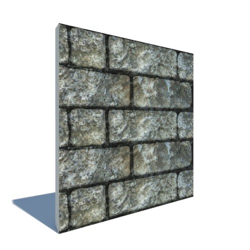 Rectangular Cut Stone #1102-A