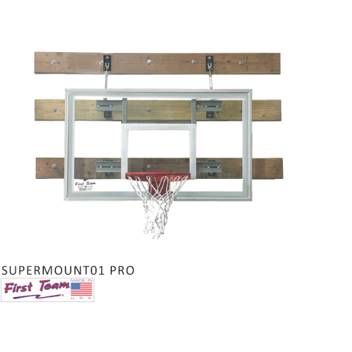 CAD Drawings First Team Sports Inc. Wall Mounted Goals: SuperMount01