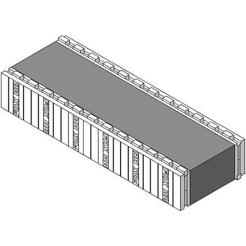 CAD Drawings BIM Models Fox Blocks Straight Half Block