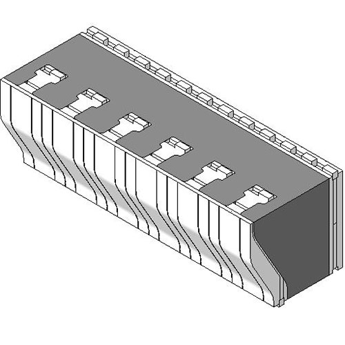 CAD Drawings BIM Models Fox Blocks Ledge Block