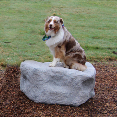 CAD Drawings BIM Models Dog-ON-It-Parks Small Boulder
