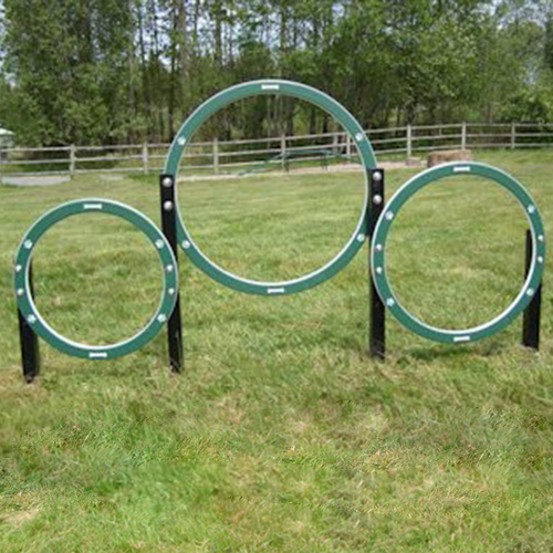 CAD Drawings BIM Models Dog-ON-It-Parks Husky Triple Hoop