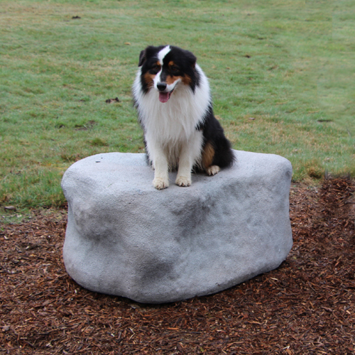CAD Drawings BIM Models Dog-ON-It-Parks Large Boulder