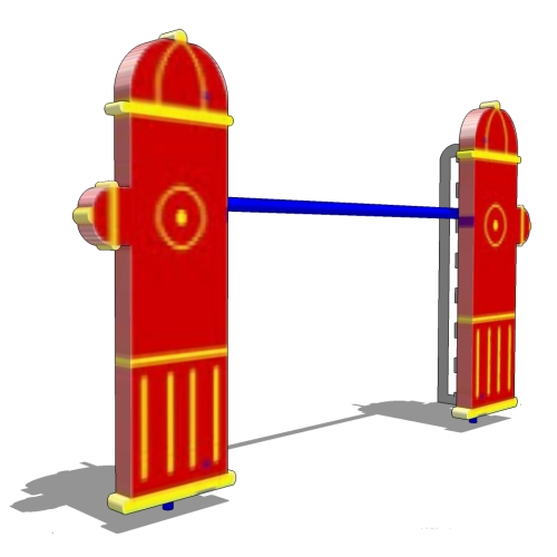 CAD Drawings BIM Models Dog-ON-It-Parks Fire Hydrant Jump